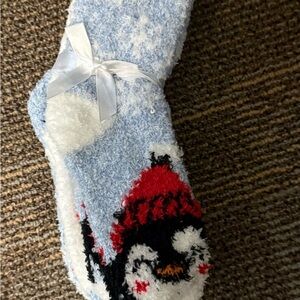 Forever 21 Blue and White Penguin Socks